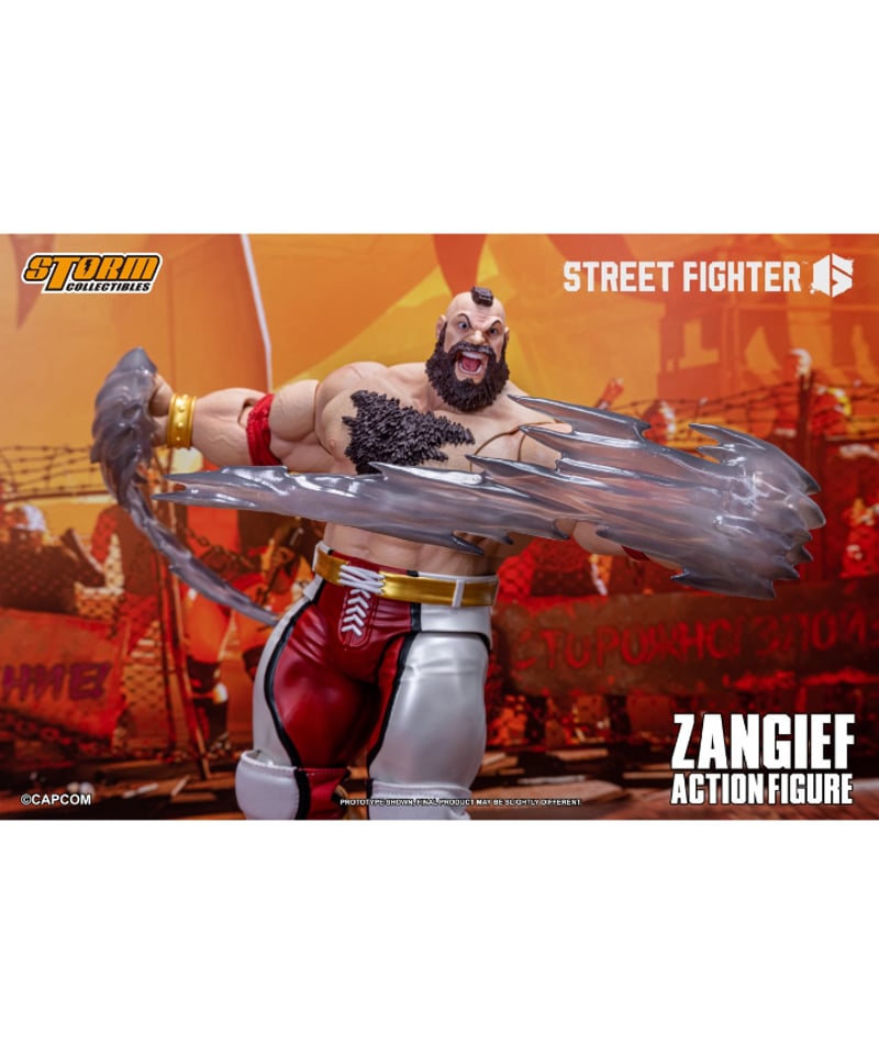 新品 ストームコレクティブルズ ストリートファイターⅤ ザンギエフ
