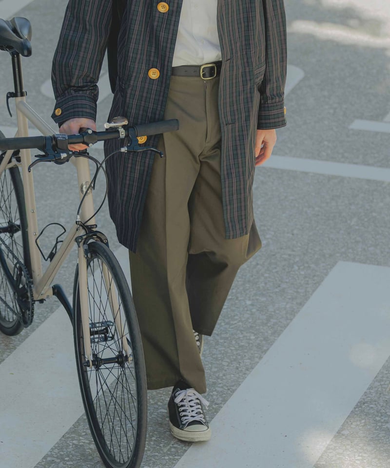 2026SS 先行予約】#-24 Ventile gabardine 2tuck strai