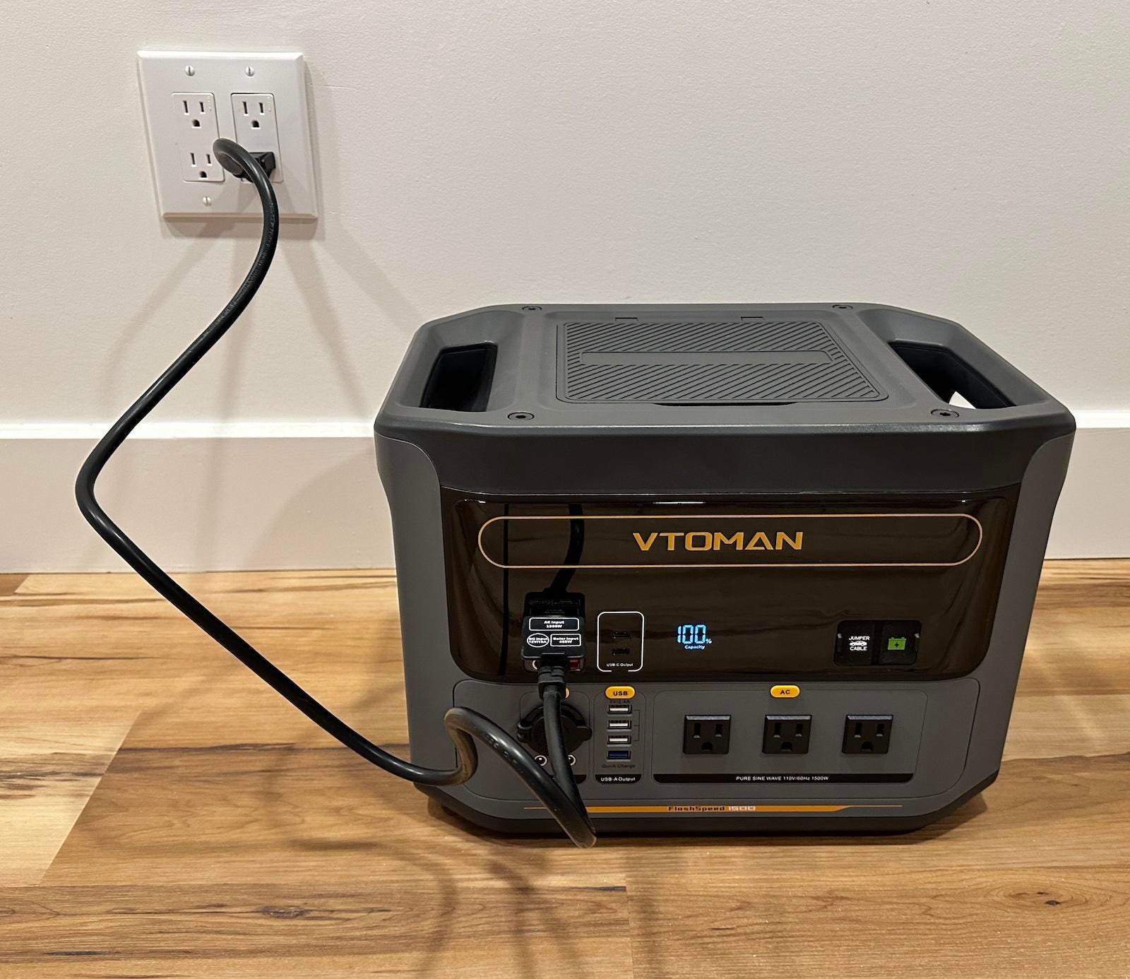 Review: VTOMAN FlashSpeed 1500 Portable Power Station