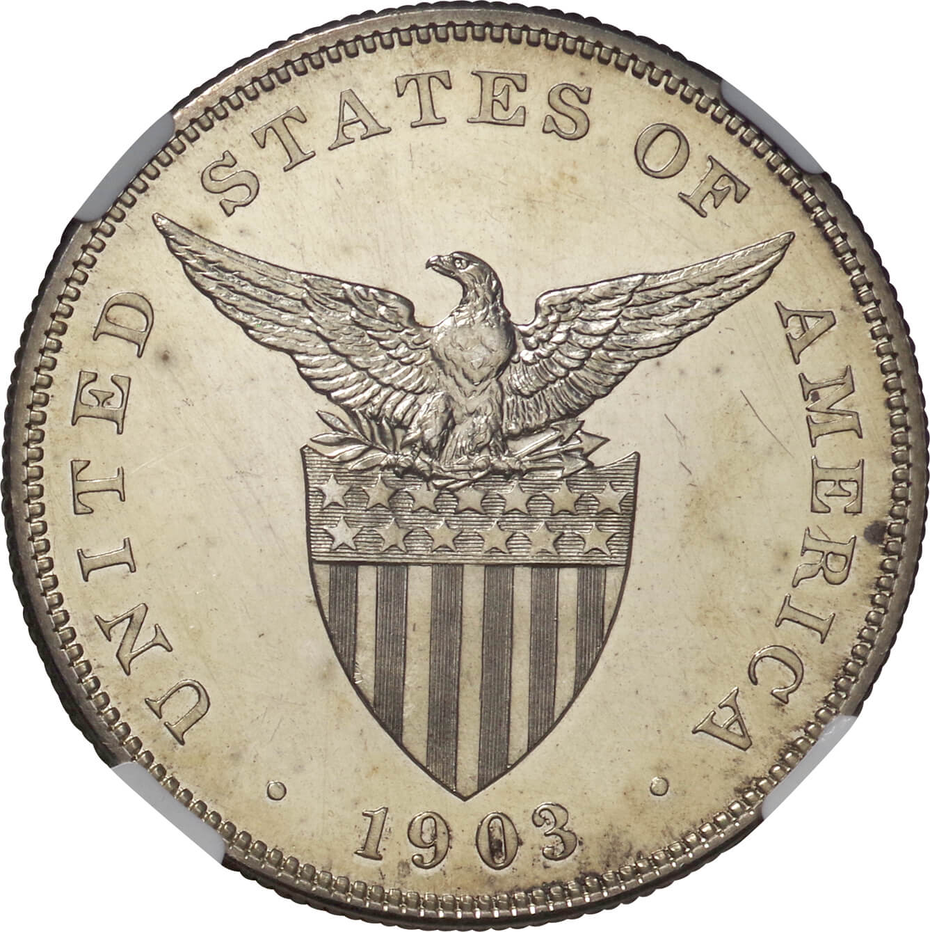 フィリピン 1ペソ 1903年 銀貨 pi17 【公式通販】