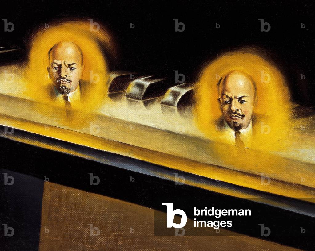 額装品/Apparition of Lenin/ダリ/ポスター 額装品/Apparition of