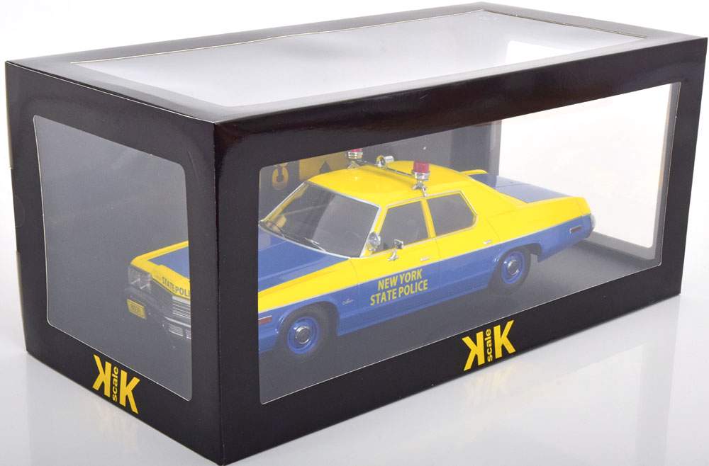 1:18 1974 Dodge Monaco New York State Police, KK Scale Models