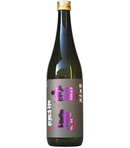 Amazon.co.jp: 鍋島 純米吟醸 山田錦 パープルラベル 1800ml : 食品