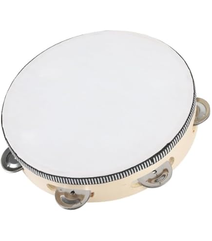 Amazon | プロの調整可能な超軽量レク ドラムタンバリン楽器プロ光3