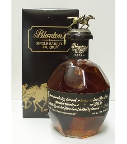 Amazon.co.jp: ブラントン シングルバレルバーボン 750ml : 食品・飲料