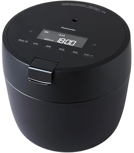 Amazon | パナソニック 炊飯器 5.5合 2段IH ブラック SR-H10B-K