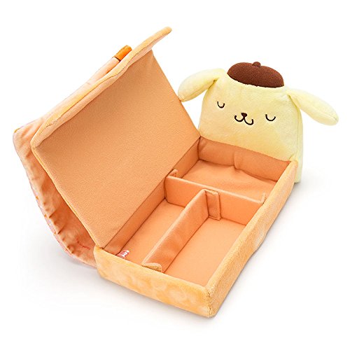 ポムポムプリン ぬいぐるみ ベッド型小物入れ ポムポムプリン