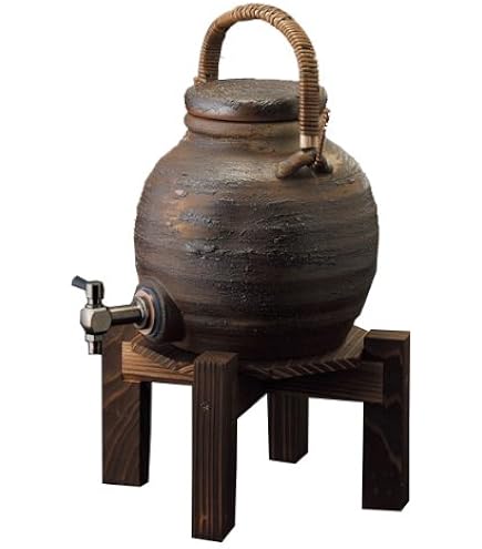 Amazon｜信楽焼 3.6L用焼酎サーバー しがらき焼 サーバー 陶器