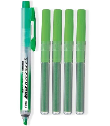 Amazon.co.jp: ぺんてる 蛍光ペン専用 カートリッジ (パック入り