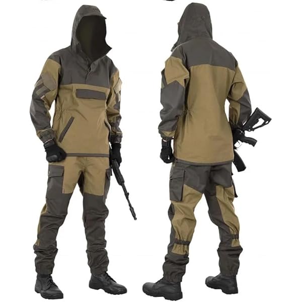 Amazon.co.jp: ロシア軍実物 山岳部隊 ゴルカ上下セット 迷彩服 戦闘服