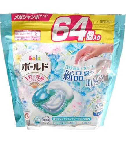 Amazon.co.jp: P&G ボールド ジェルボール 爽やかフレッシュフラワー