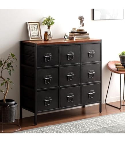 Amazon｜ienowa 2列3段スチールチェスト57cm幅201200268｜チェスト