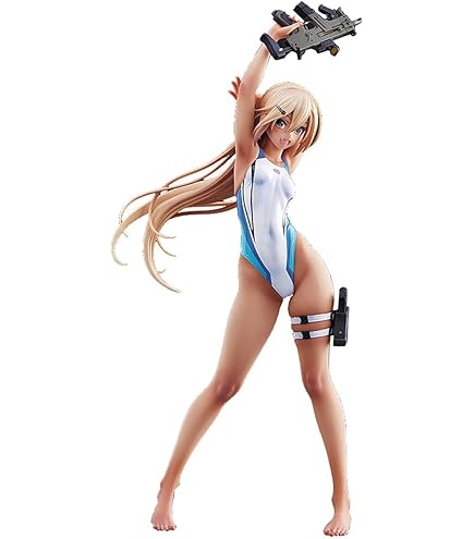 Amazon.co.jp: ARMS NOTE 水泳部のコウハイちゃん 赤色ラインの水着Ver