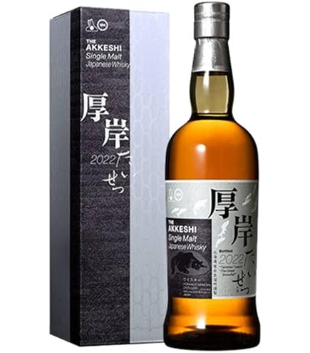 Amazon.co.jp: 2022 厚岸 シングルモルト ウイスキー 大雪 厚岸醸造所