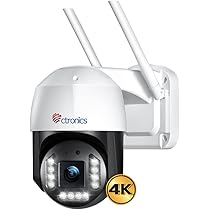 Amazon.co.jp: 【 4K・5GWi-Fi対応】Ctronics 防犯カメラ 屋外 800万