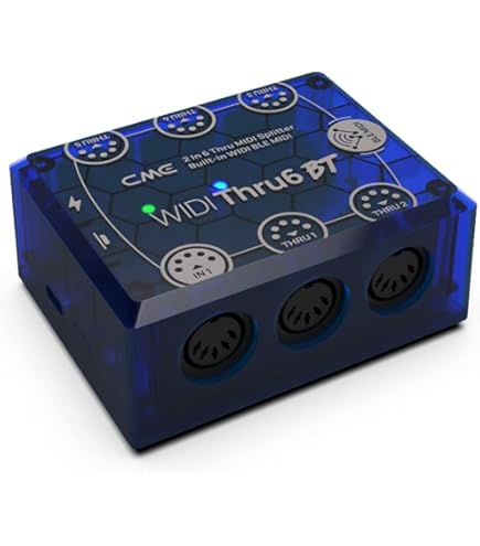 Amazon.co.jp: Kenton Electronics 5アウト MIDI スルーボックス Thru