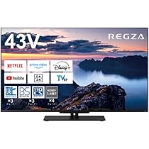 Amazon.co.jp: REGZA 43インチ 液晶 43Z670N スマートテレビ Dolby