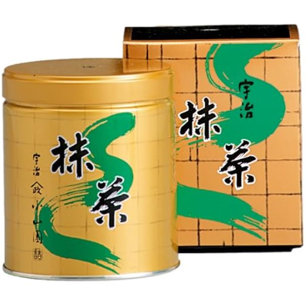 Amazon | 山政小山園 抹茶 小倉山 ( 茶道用 缶入り ) 150g | 山政小山