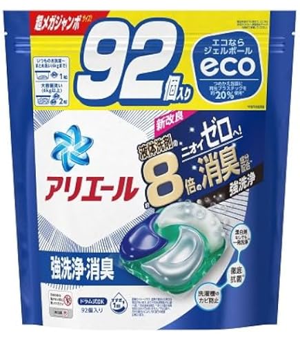 Amazon | 【P&G】アリエール ジェルボール 4D 部屋干し用 つめかえ用