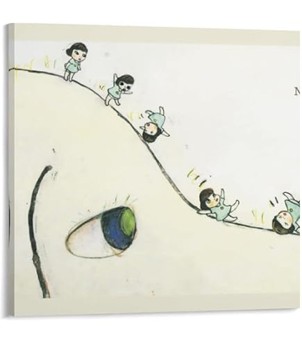 Amazon.co.jp: 奈良美智ポスター《Oh My God I Miss You》ウォール