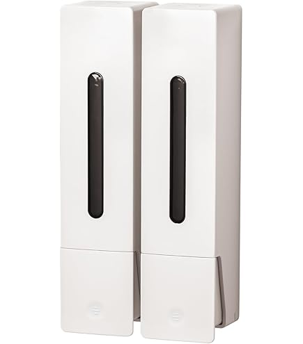 Amazon｜シャンプーボトル 3室｜壁掛けタイプ 各400ML｜シャンプー