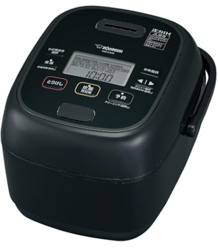 Amazon | 象印マホービン 炊飯器 5.5合 ブラック NW-JX10-BA | 象印