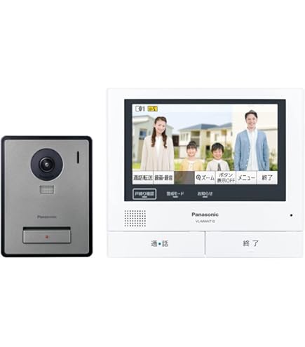 Amazon.co.jp: パナソニック テレビドアホン モニター親機 約7型ワイド