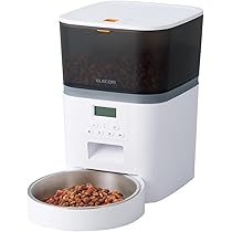 Amazon | エレコム 自動給餌器 猫 中小型犬用 4L (約2.2kg) タイマー