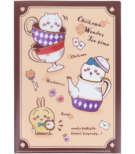 Amazon | サンスター文具 ちいかわ クリアファイルA5 3P みんな 729695