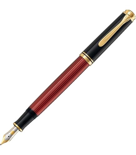 スーベレーンM600 緑縞 三角研ぎF ペリカン万年筆 M600 スーべレーン青