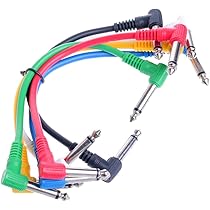 Amazon.co.jp: オーディオファン エフェクター パッチケーブル 6.35mm