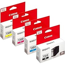 Amazon.co.jp: 【純正品4色セット】キヤノン インクタンク PGI-1300 4