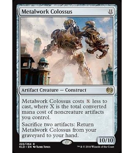 Foil】奔流の機械巨人 英語 (BA)