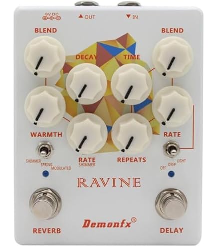 Amazon | NUX Atlantic Delay ＆ Reverb ギターエフェクター