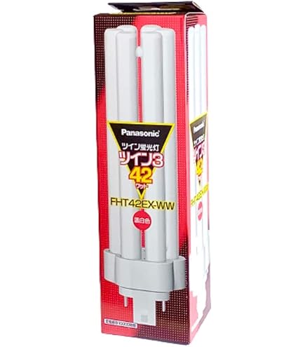 Amazon.co.jp: パナソニック ツイン蛍光灯＜ツイン3＞ FHT42EXWWF3 10