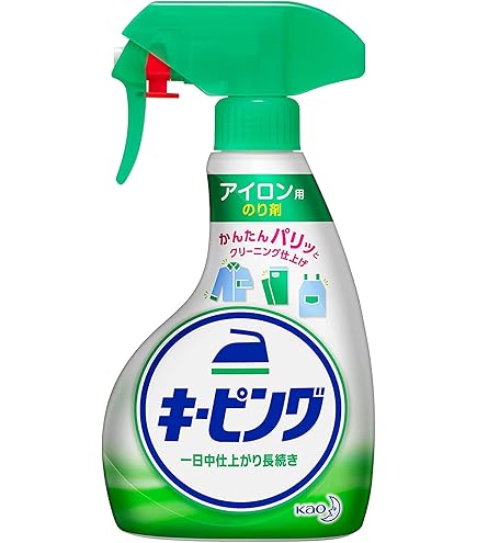 Amazon.co.jp: アイロン用キーピング 洗濯のり ハンディスプレー400ml