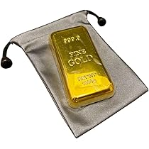 Amazon.co.jp: インゴット レプリカ ゴールドバー ディスプレイ 展示用