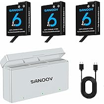 Amazon.co.jp: SANOOV for DJI Action 6/Osmo 360/Action 5 Pro/4/3