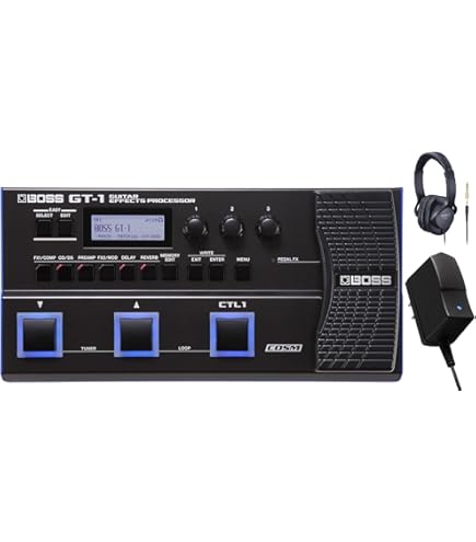 Amazon | BOSS ボス GT-1 マルチエフェクター + 汎用アダプター +