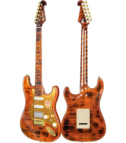 Amazon | グローテ ヘッドレス6弦エレキギター マホガニーボディ