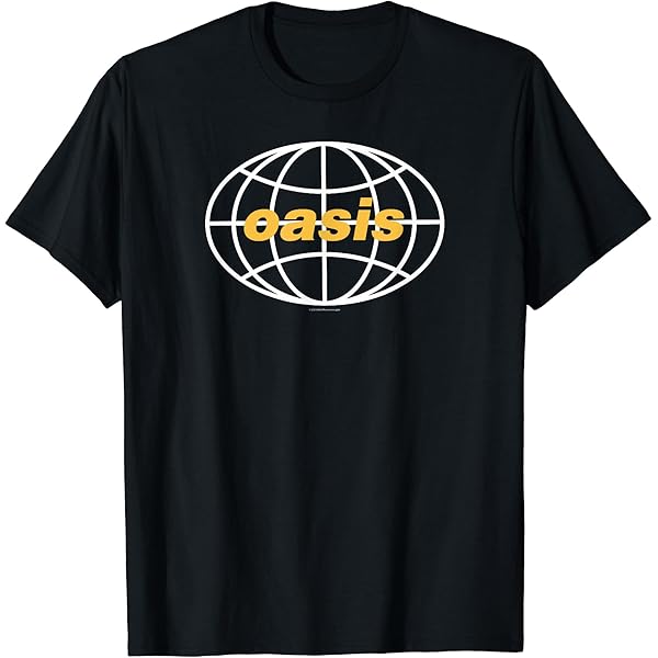 Amazon | Oasis Amazon Exclusive WTSMG Logo Navy Tシャツ | Tシャツ
