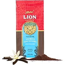 Amazon | ライオンコーヒー バニラマカダミア フレーバー・粉 (198g