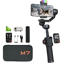 Amazon.co.jp: hohem M7 AIトラッキングスマートフォンジンバル3軸電話