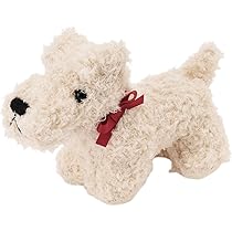 アフタヌーンティー 犬 レア ぬいぐるみ 首輪付き エアデールテリア