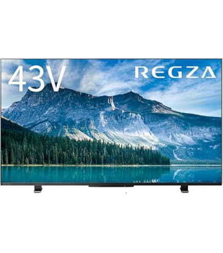 東芝 43V型 4K 液晶テレビ REGZA 43Z700X 動画アプリ搭載 東芝 43V型