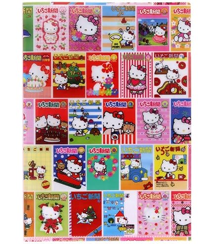 Amazon.co.jp: サンスター文具 ハロー キティ クリア ファイル a 5 3