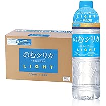 Amazon.co.jp: のむシリカ シリカ水 500ml 24本 水 ミネラルウォーター