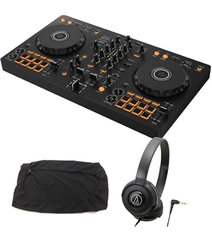 Amazon | AlphaTheta DJコントローラー DDJ-FLX2 + ヘッドホン HDJ