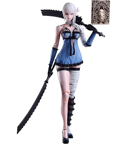 Amazon | Nier Replicant Bring Arts Nier & Emil AF Set | フィギュア