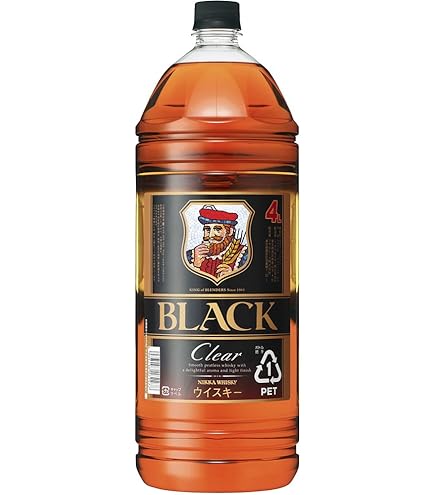 Amazon.co.jp: ブラックニッカ クリア 4Lペット 4L × 4本 : 食品・飲料